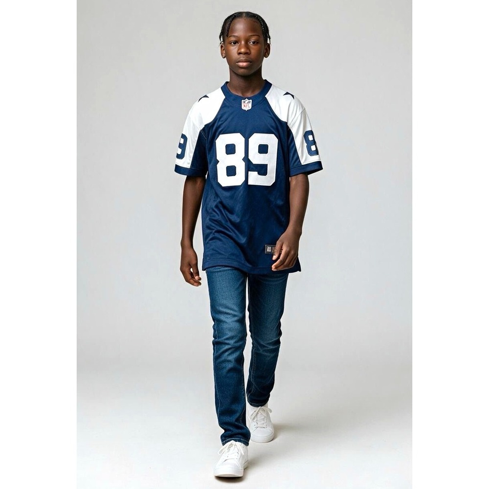 Nike Dallas Cowboys Gavin Escobar #89 Jersey Youth XL Navy White Stitched